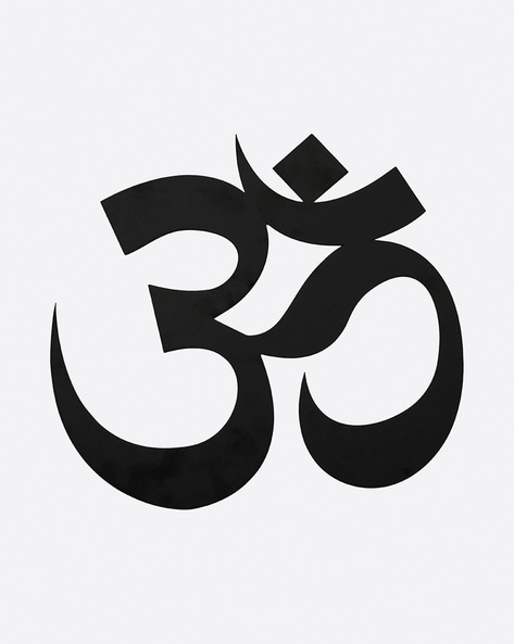 Black symbol illustration, Hinduism Om Religion Symbol Sign, hinduism  transparent background PNG clipart | HiClipart