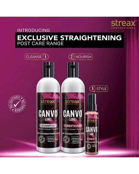 Streax canvo outlet line use