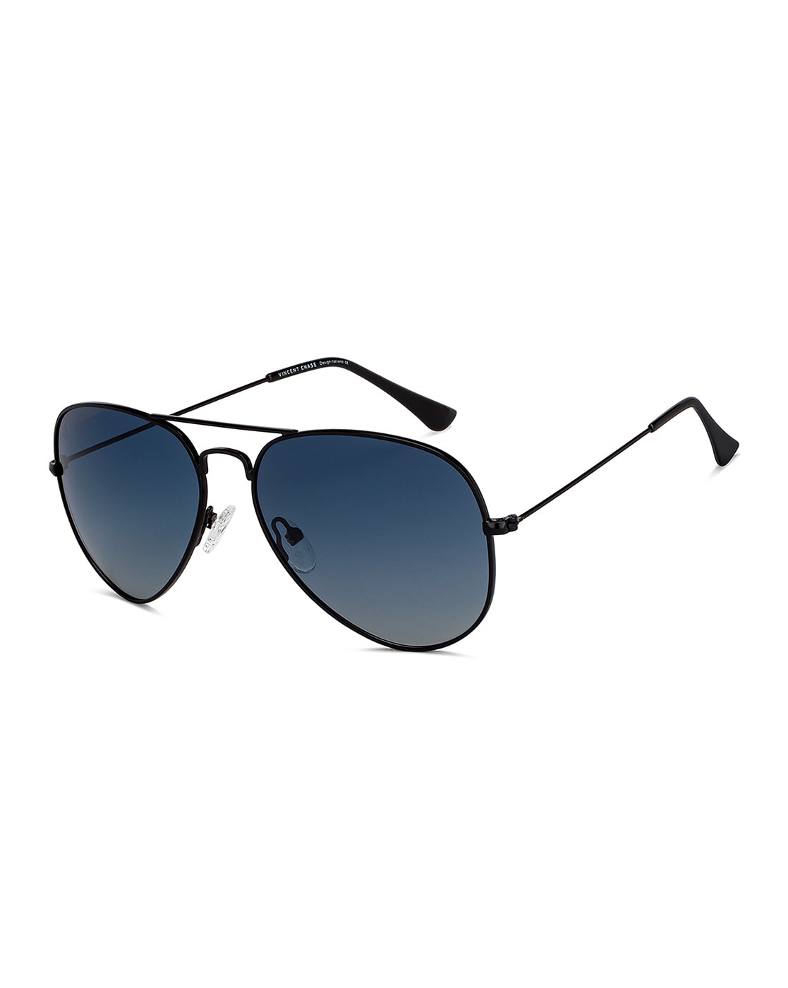 Men's & Women's Sunglasses - The Aviator - Matte Black | Vincero Collective