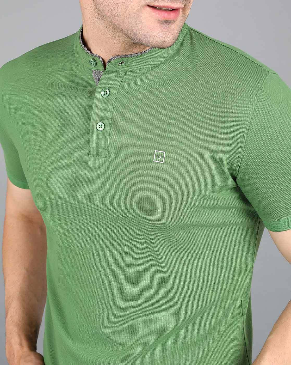 Buy Green Tshirts for Men by URBANO FASHION Online