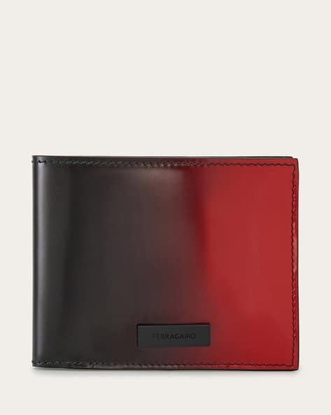 Buy Ferragamo Bi-Fold Wallet With Clip | Black Color Men