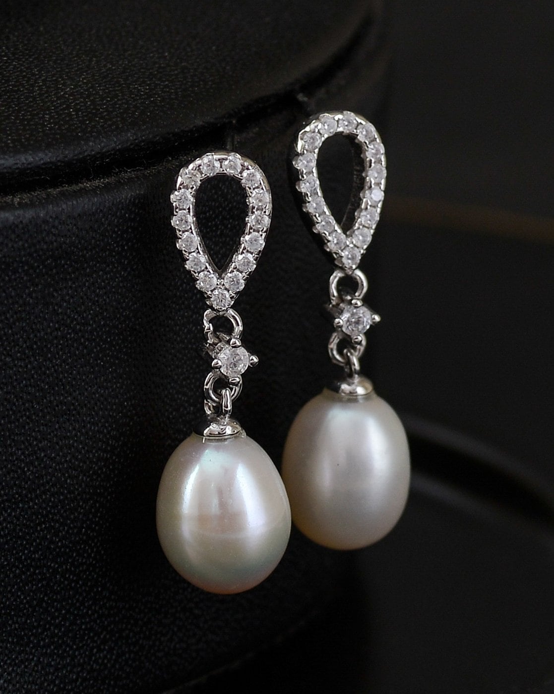 Freshwater Pearl Fancy Stud Earrings  Mangatrai Gems  Jewels Pvt Ltd