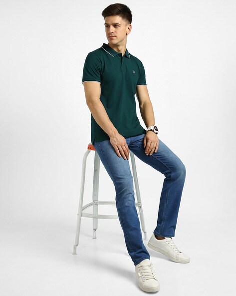 Buy Green Tshirts for Men by URBANO FASHION Online