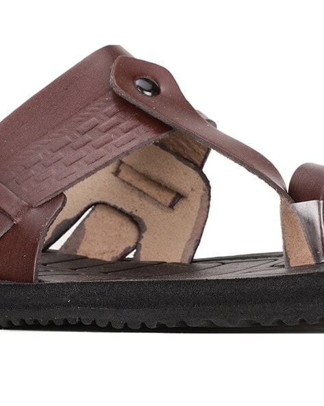 Bata leather clearance chappals for mens