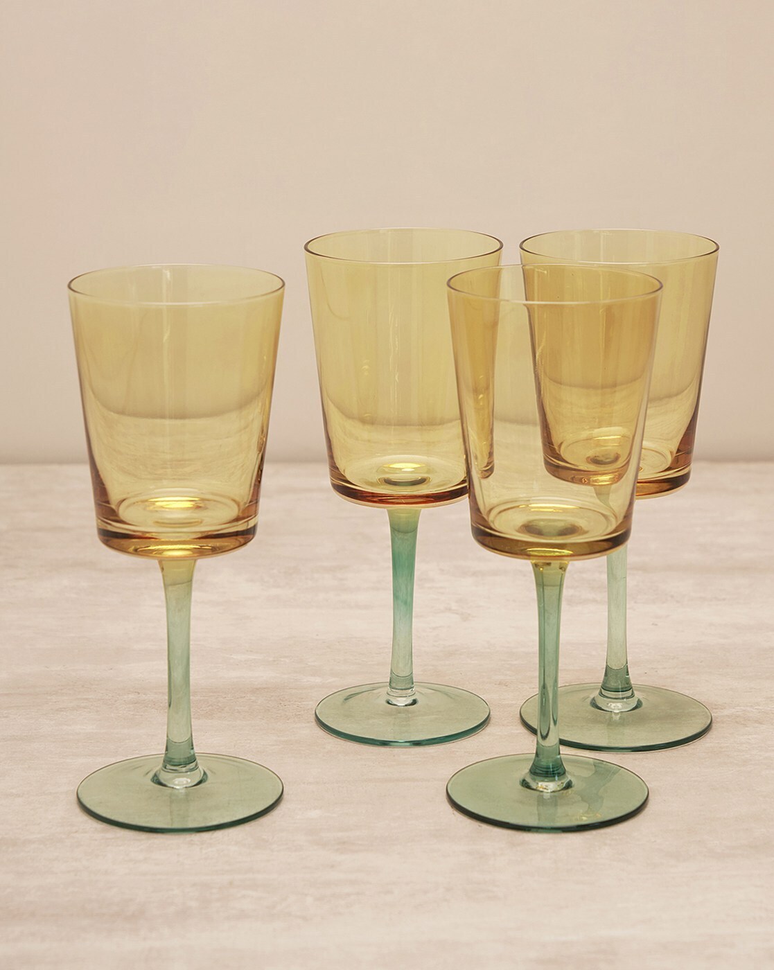 Set Of 4 Twist Glasses - Art of Living - Home