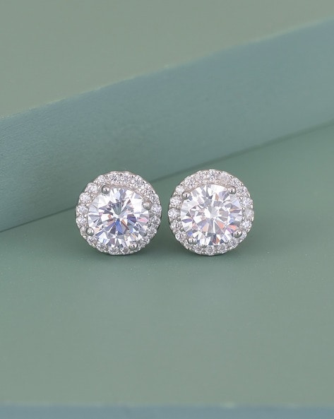 American Diamond Chandbali Ruby Earrings (E365)– PAAIE-sonxechinhhang.vn