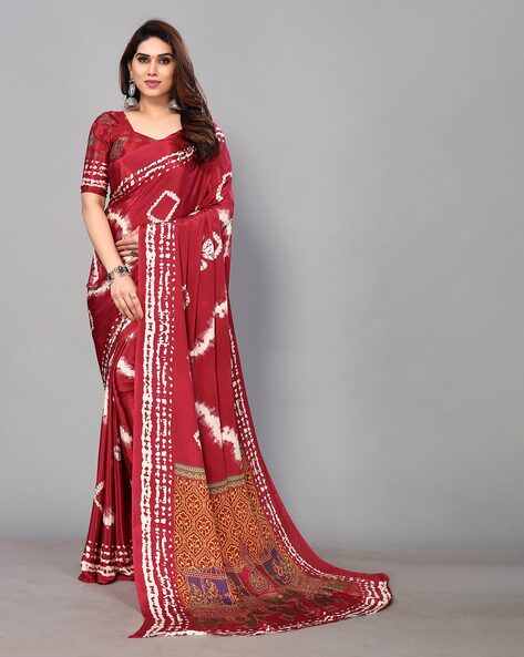 Sanganeri on sale print sarees