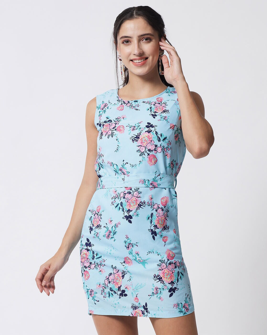 Aqua store sheath dress