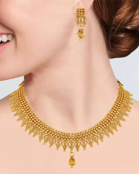 City gold deals necklace design