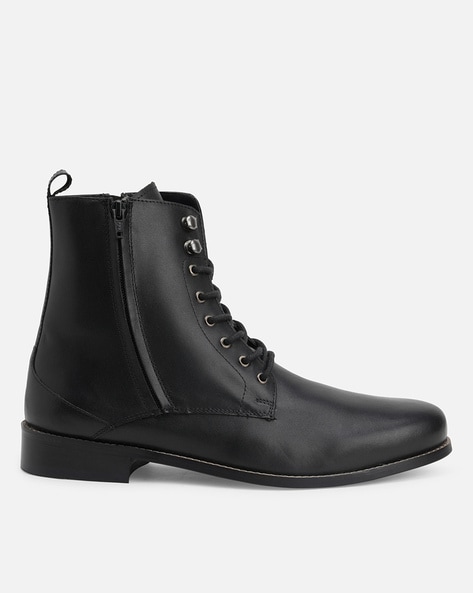 Mens black lace up 2025 chelsea boots