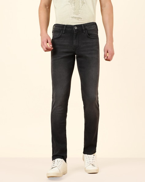 Slim Fit Jeans with Insert Pockets