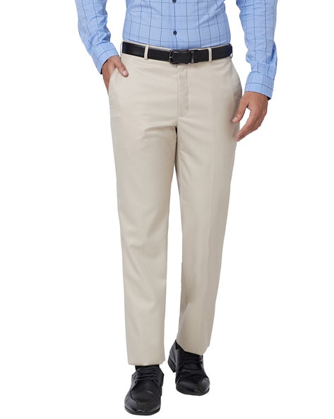 John Lewis ANYDAY Relaxed Fit Ripstop Stretch Cotton Ankle Trousers Sand  at John Lewis  Partners