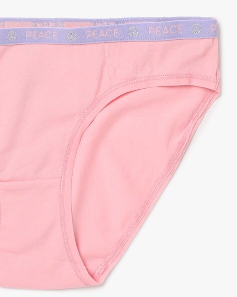 Buy Pink & Purple Panties for Women by Fig Online