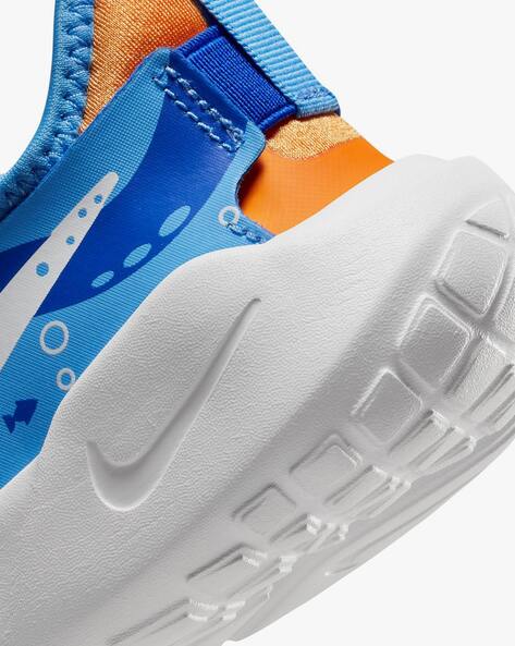 Nike blue clearance orange sneakers