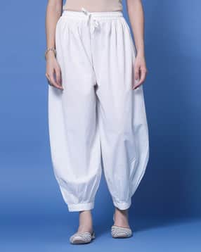 clora creation Loose Fit Salwar with Elasticated Waistband-picture-34