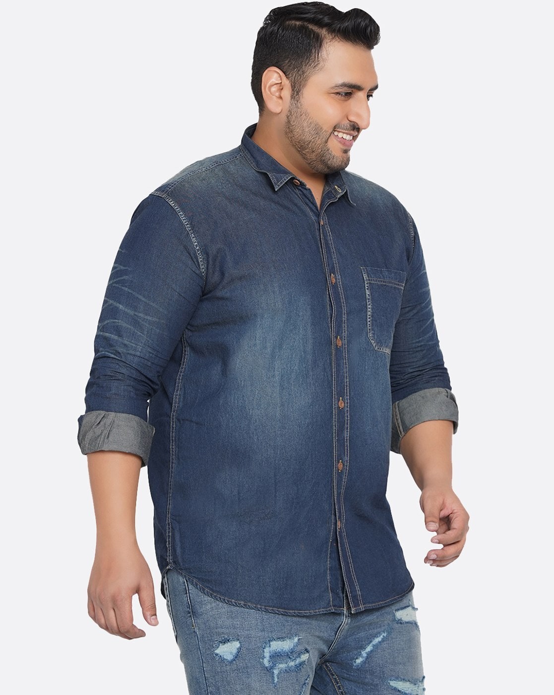 Iconic Western Shirt (plus Size) - Blue | Levi's® MC