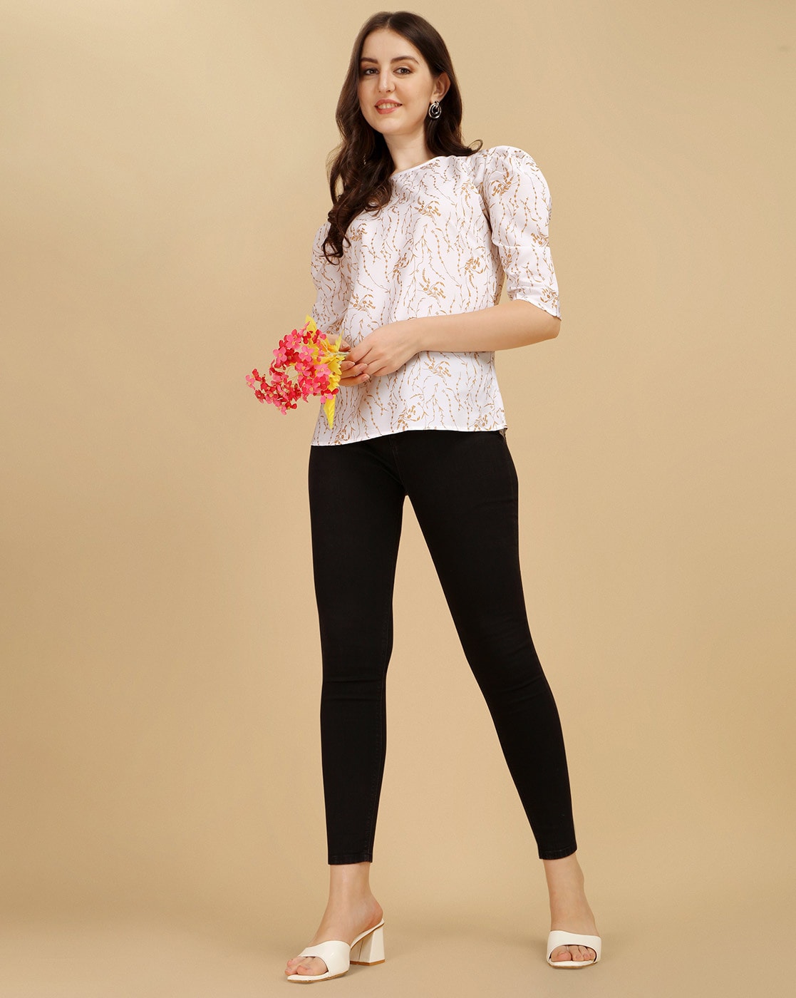 Buy White Tops for Women by Paralians Online