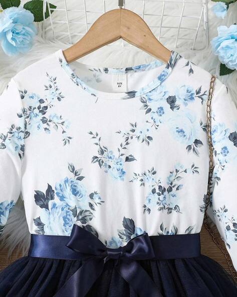 blue and white floral dress | Moda femenina, Moda, Estilo femenino