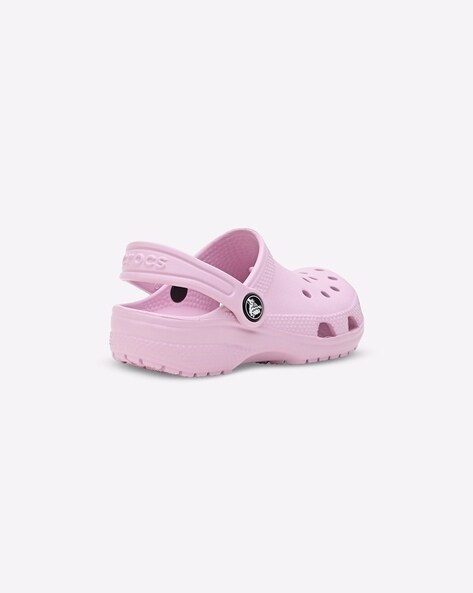 Crocs on sale baby pink