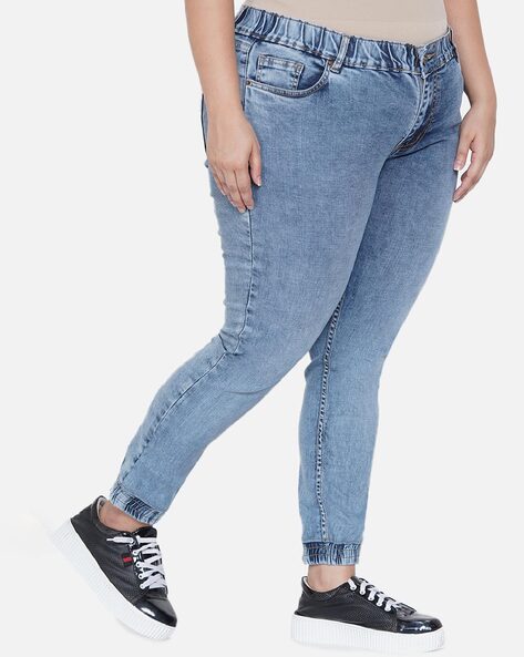 Plus size skinny joggers best sale