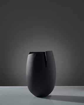 Raw Metal Table Vase