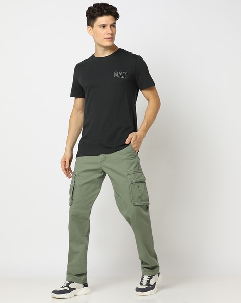 Buy Olive Green Trousers & Pants For Men By Gap Online | Ajio.Com