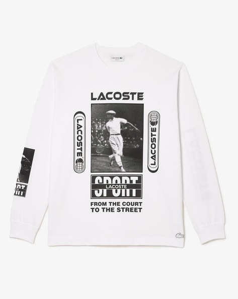 Buy White Tshirts for Men by Lacoste Online