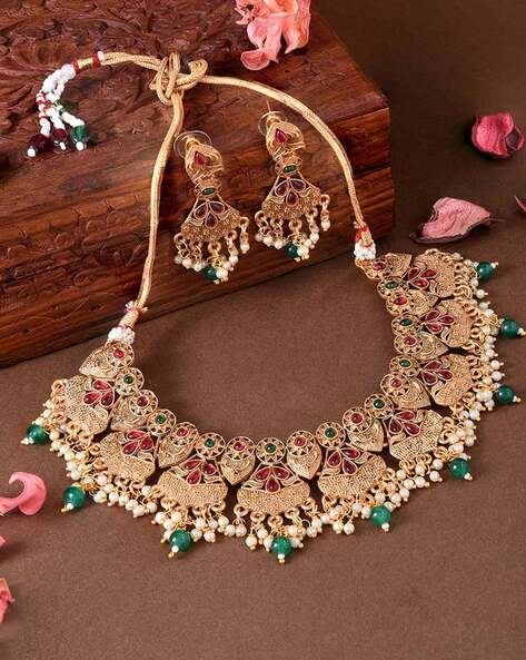 Buy Gold FashionJewellerySets for Women by FIDA Online