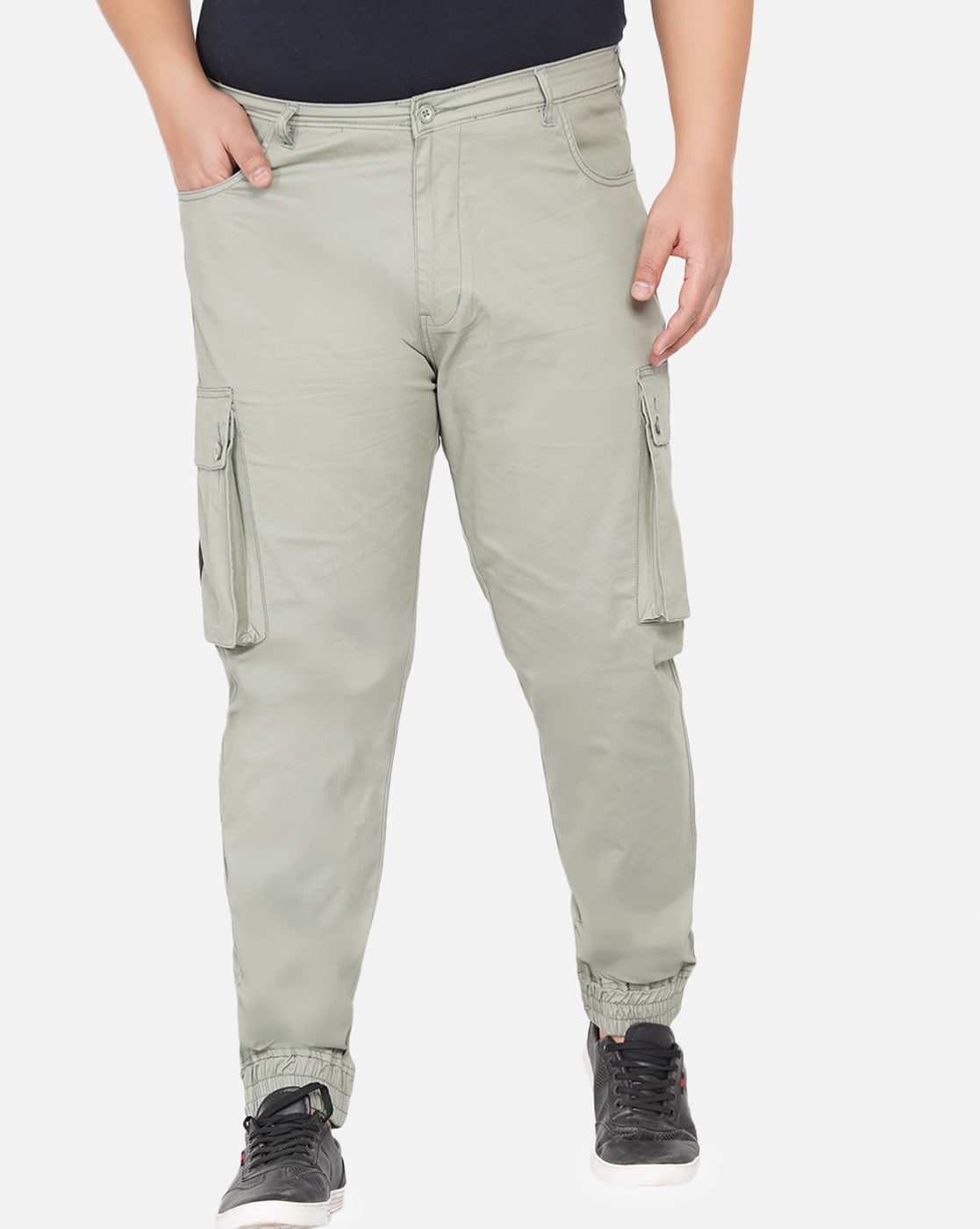 Direct Mens Military Cargo Pants Cotton Straight Fit Casual Tatical Trousers  Plus Size 6 Pockets