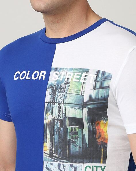 Crew Royal Blue Tee - Kasual