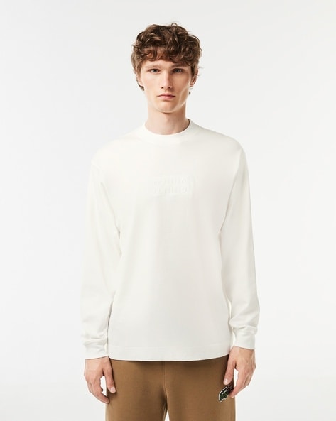 Lacoste t best sale shirt crew neck