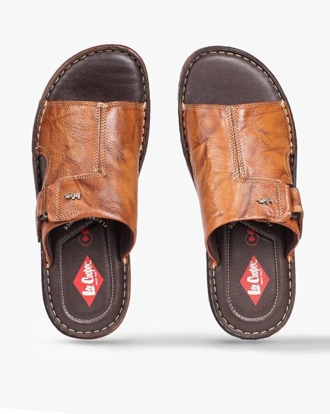 Buy Tan Sandals for Men by Lee Cooper Online | Ajio.com