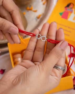 Sterling Silver Infinity Knot Rakhi-image-8