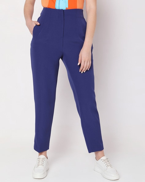 Vero Moda skinny fit trousers in navy