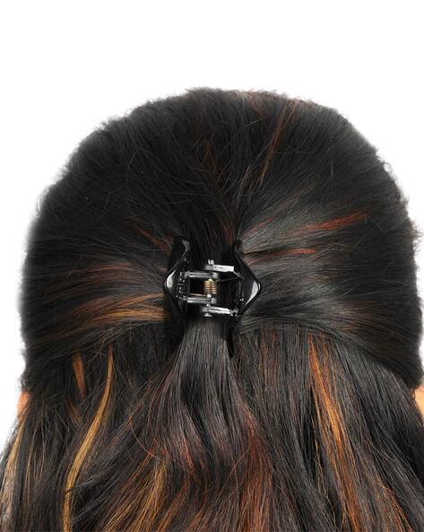 Black hair outlet accessories