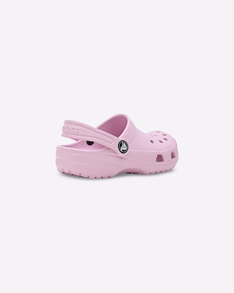 Girls sale pink crocs