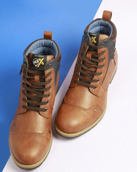 Id men's clearance leather boots