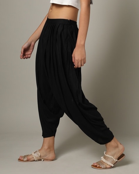 Shop Black dhoti pants | The Secret Label | Dhoti pants, Fashion design  dress, Indian attire
