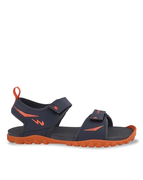 Men Open Toe Sandals with Velcro Fastening