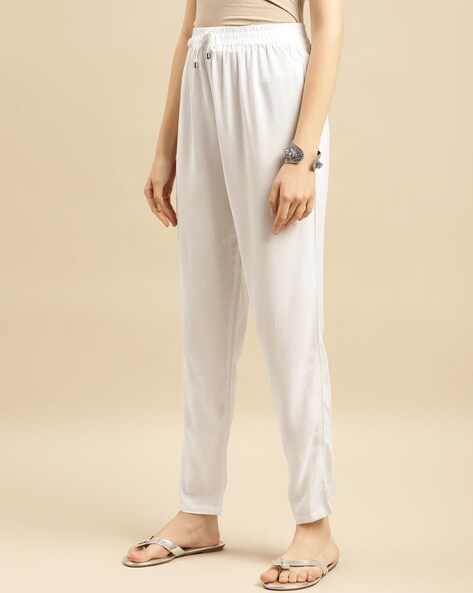 Buy White Pants for Women by Rangita Online