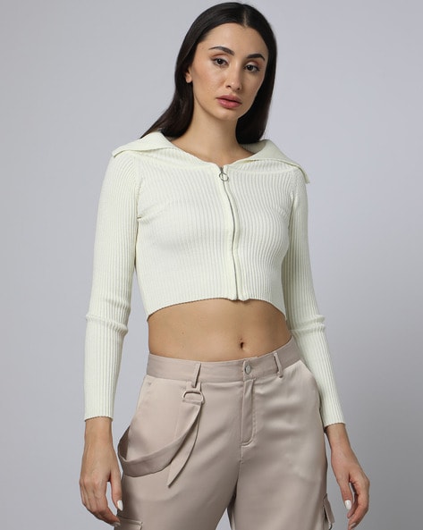 Cropped Cardigan - Buy Cropped Cardigan online in India
