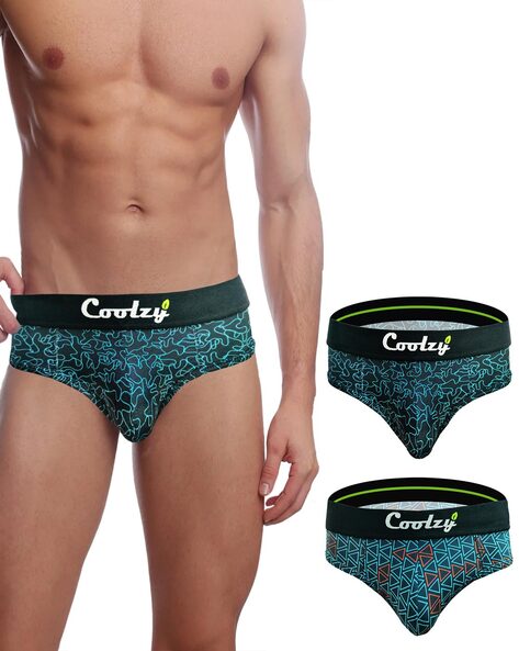 Buy Multicoloured Briefs for Men by COOLZY Online