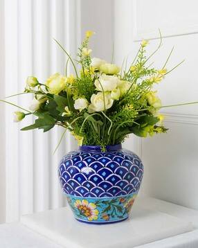  Floral Handpainted Vases Jar