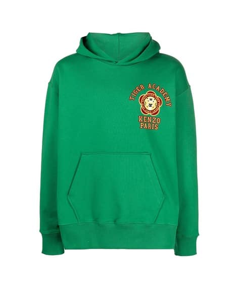 Hooded Sweatshirt Kenzo Green Sweatshirt Kenzo Men's Classic