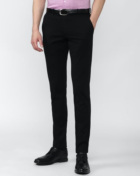 Van Heusen Flat-Front Slim Fit Trousers