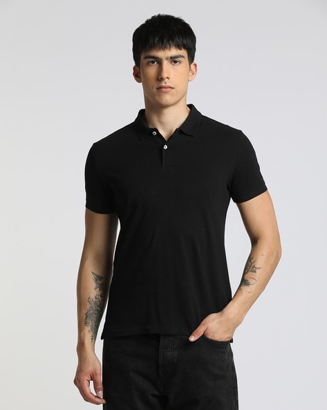 Buy Black Tshirts for Men by ALTHEORY Online