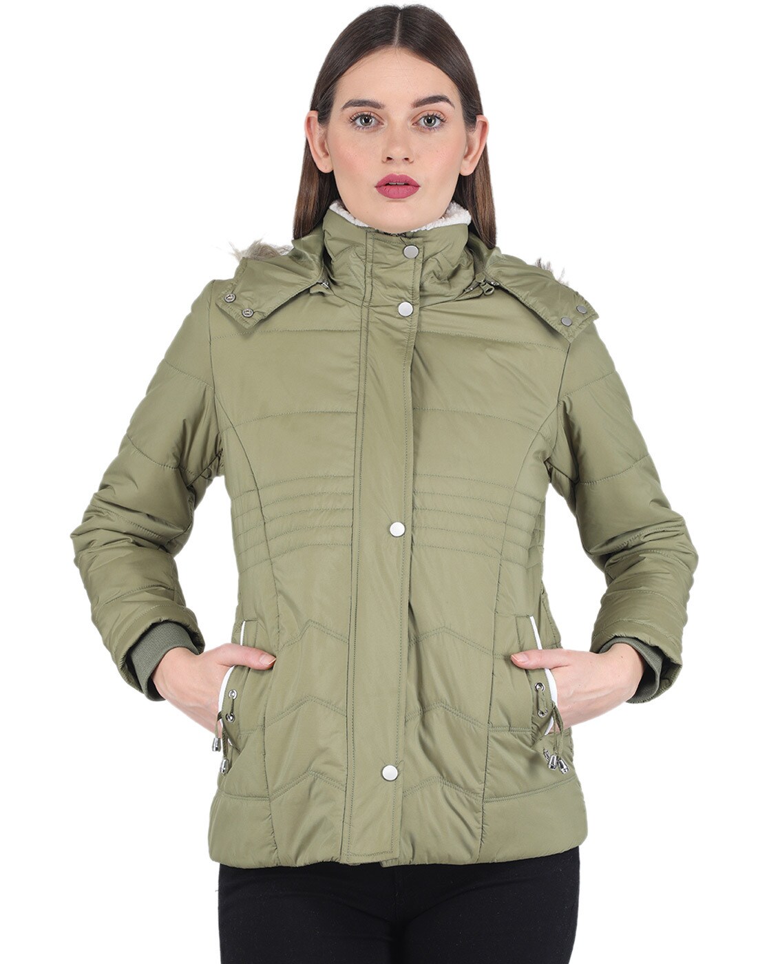 Buy Pink Jackets & Coats for Women by House Of Vedas Online | Ajio.com