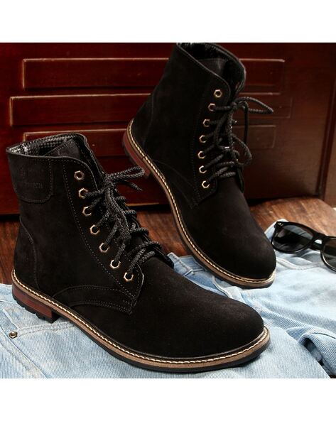 Louis Stitch Men's High Ankle Boots First Impression