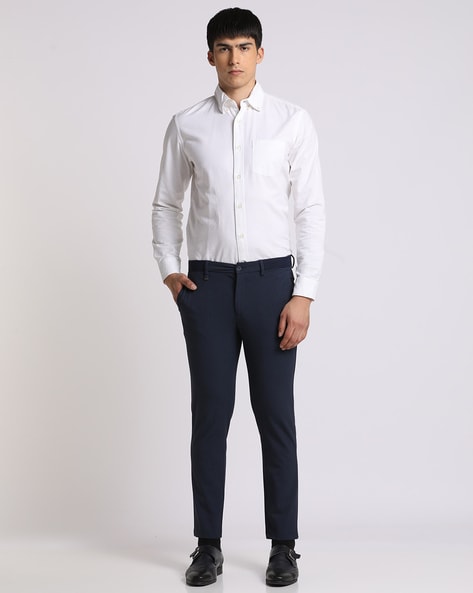 Buy Black Trousers & Pants for Men by ALTHEORY Online