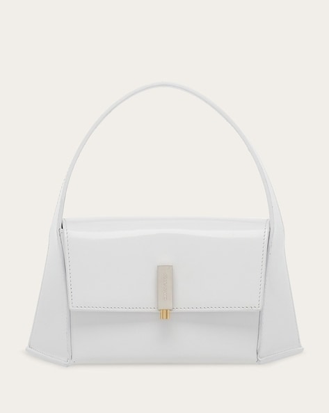 Ferragamo white bag hotsell